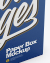 Paper Box Mockup