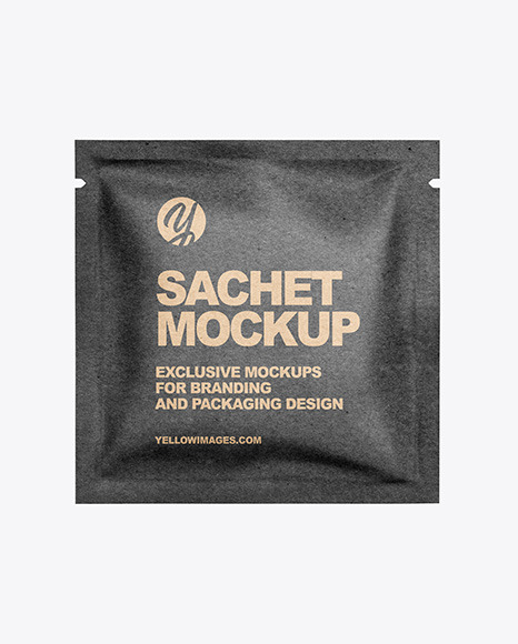 Kraft Sachet Mockup