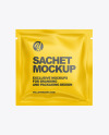 Paper Sachet Mockup