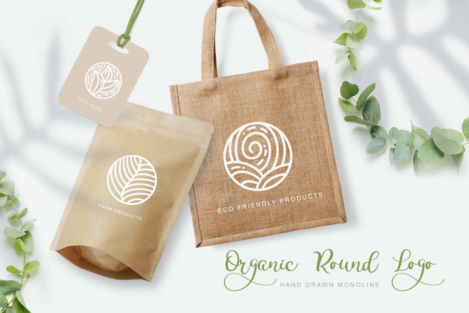 Organic Round Logo Organic Round Logo