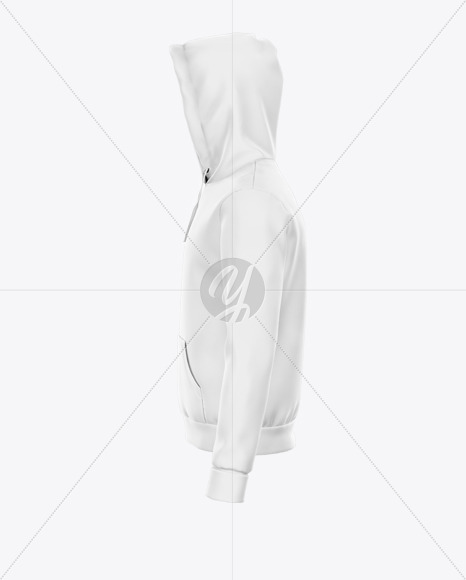 Hoodie Mockup - Left Side View