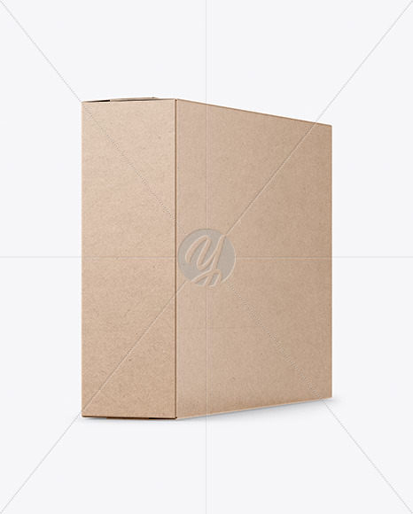 Kraft Box Mockup