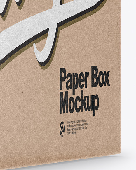 Kraft Box Mockup