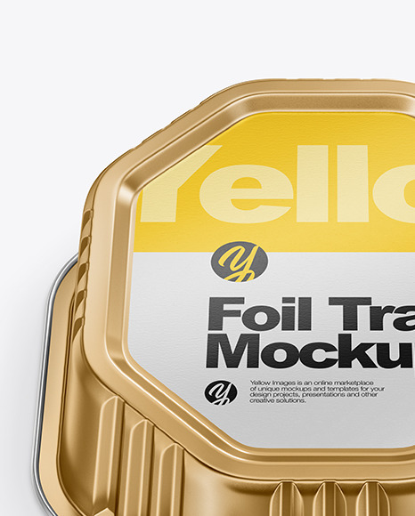 Foil Tray Mockup