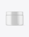 Matte Cosmetic Jar Mockup Matte Cosmetic Jar Mockup