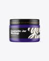 Matte Cosmetic Jar Mockup Matte Cosmetic Jar Mockup