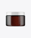 Amber Jar with Gel Mockup Amber Jar with Gel Mockup