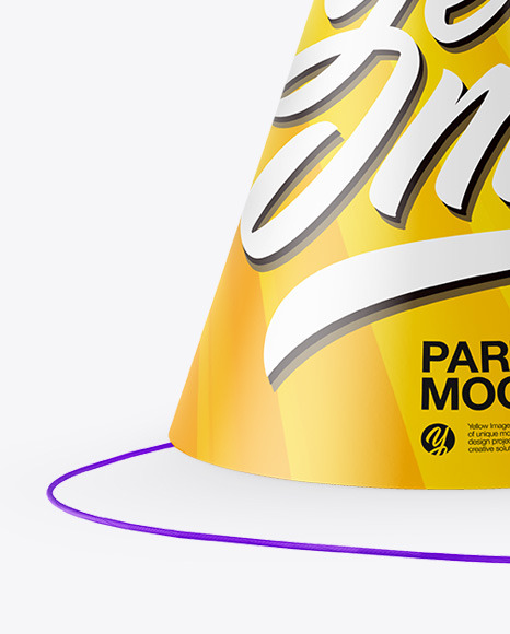 Party Hat Mockup