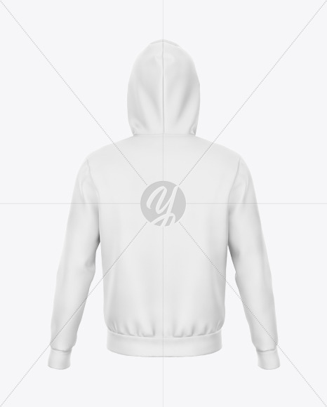 Hoodie Mockup - Back View