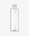 Clear Plastic Bottle Mockup