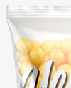 Bag With Corn Balls Mockup