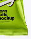 Bag With Corn Balls Mockup