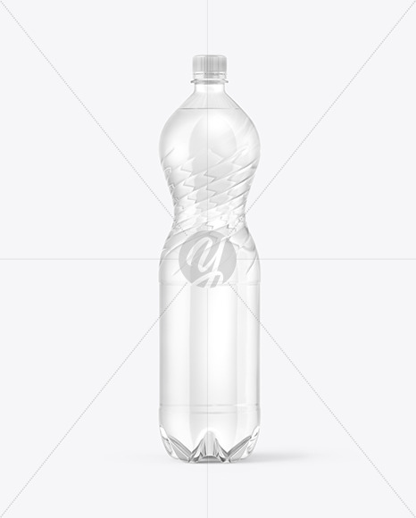 1,5L PET Water Bottle Mockup