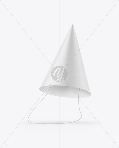 Matte Party Hat Mockup