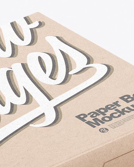 Paper Box Mockup