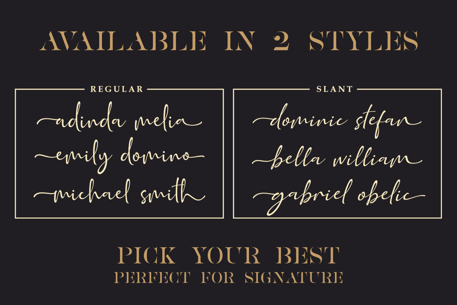 Golden Class Font Duo Golden Class Font Duo