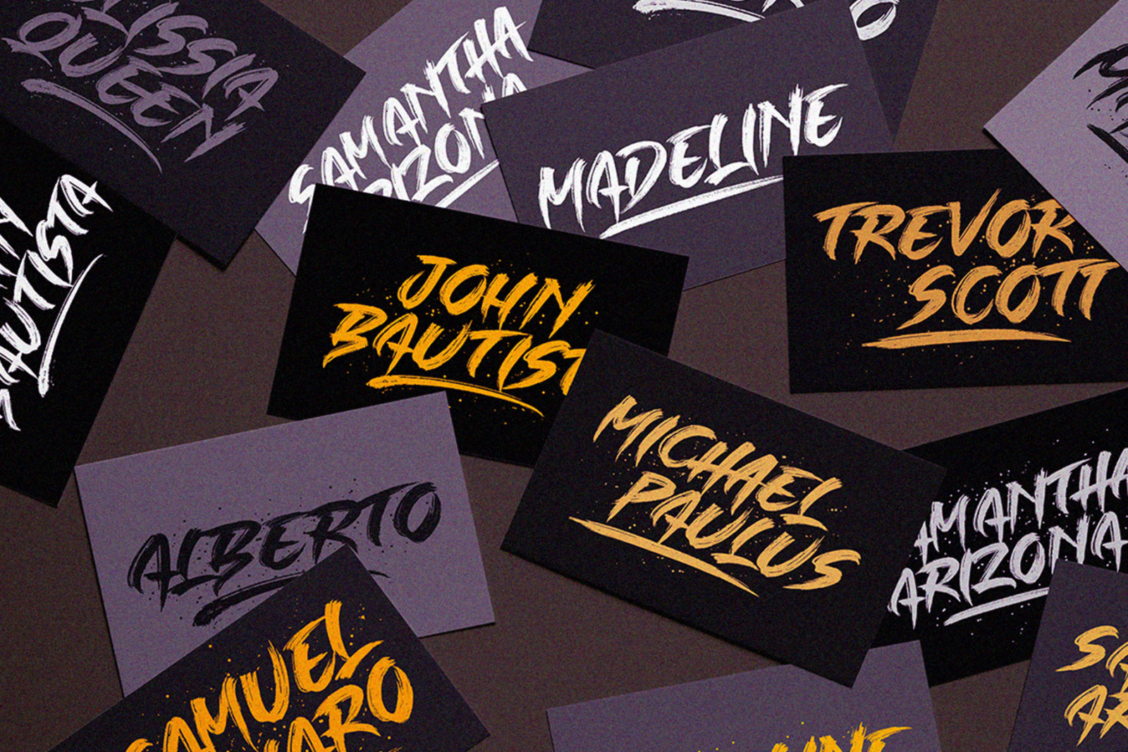 Single Fighter Brush Font Single Fighter Brush Font