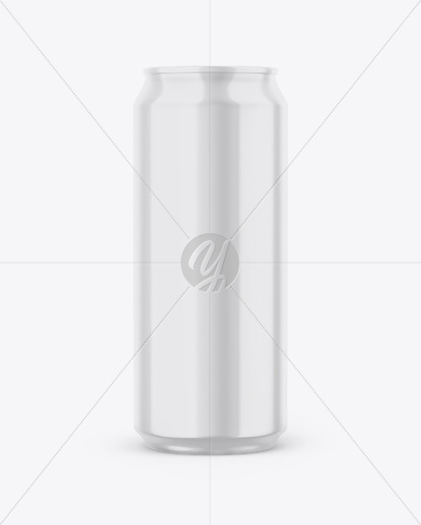 Glossy Can Mockup