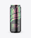 Glossy Can Mockup