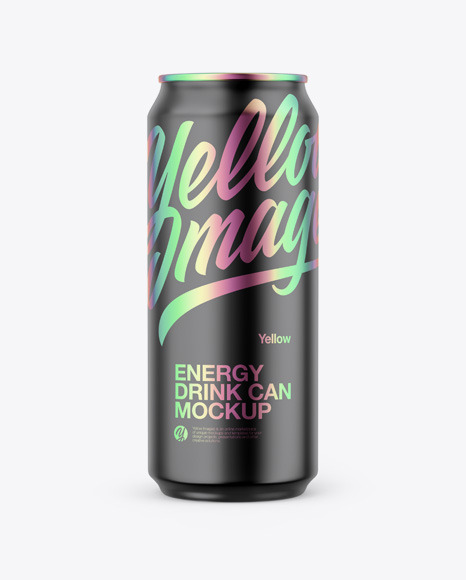 Matte Can Mockup