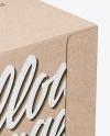 Kraft Box Mockup Kraft Box Mockup