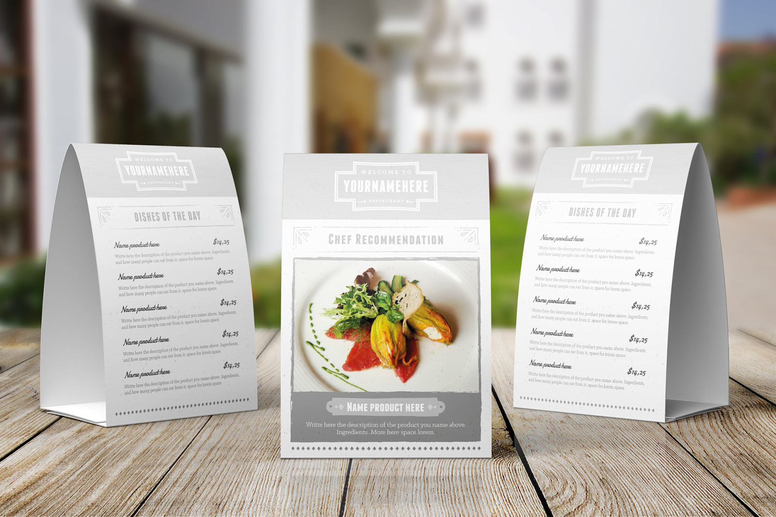 Classy Food Menu 4 Classy Food Menu 4
