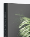 Book w/ Glossy Cover Mockup - Half Side View