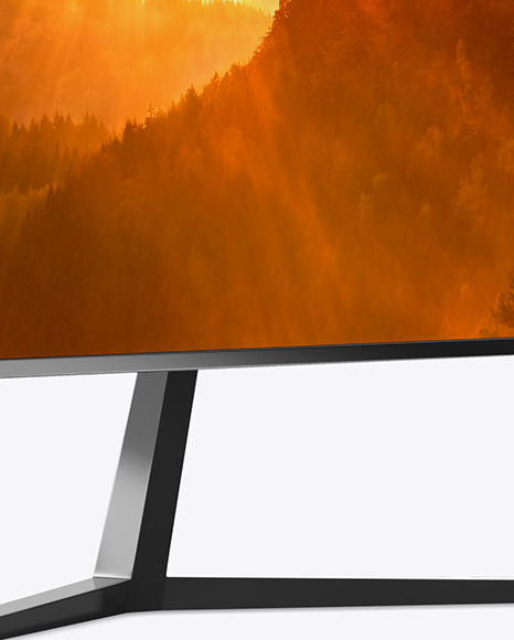 Glossy Monitor Mockup