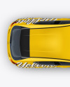 Hatchback Mockup - Top View