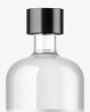 Clear Glass Vodka Bottle Mockup Clear Glass Vodka Bottle Mockup