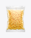 Matte Bag With Corn Sticks Mockup