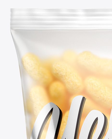 Matte Bag With Corn Sticks Mockup