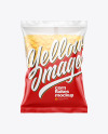 Matte Bag With Corn Flakes Mockup