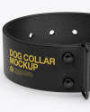 Leather Dog Collar Mockup