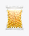 Bag With Corn Balls Mockup