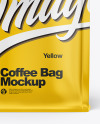 Matte Coffee Bag Mockup