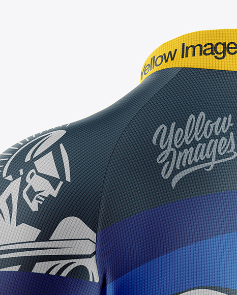 Men's Cycling Jersey Mockup