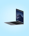 Space Gray MacBook Air Mockup