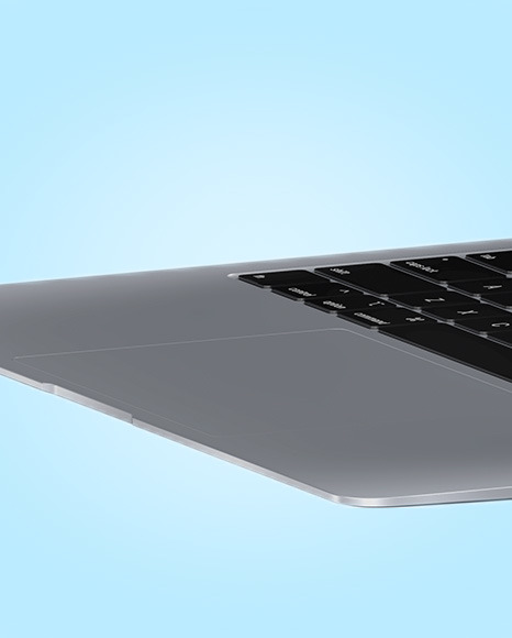 Space Gray MacBook Air Mockup