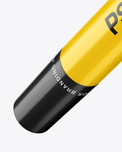 Glossy Permanent Marker Mockup