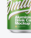 350ml Matte Aluminium Drink Can Mockup