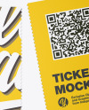 Ticket Mockup