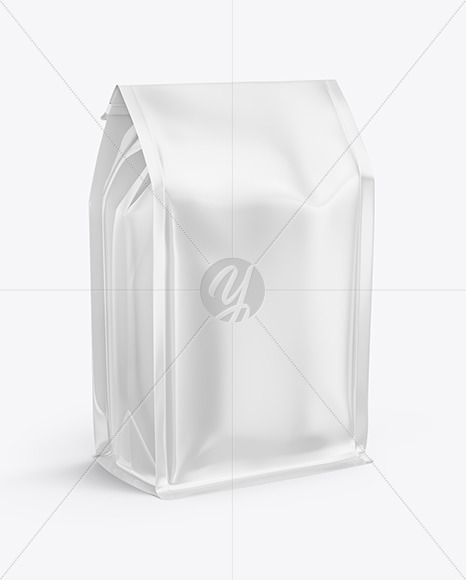 Glossy Coffee Bag Mockup