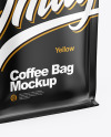 Glossy Coffee Bag Mockup