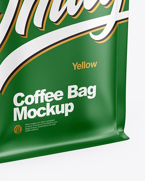 Textured Paper Coffee Bag Mockup