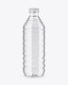 Clear Bottle Mockup