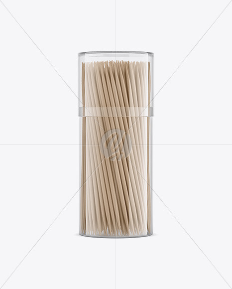 Toothpicks Jar Mockup