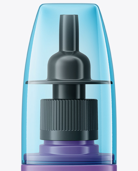 Matte Sprayer Bottle Mockup