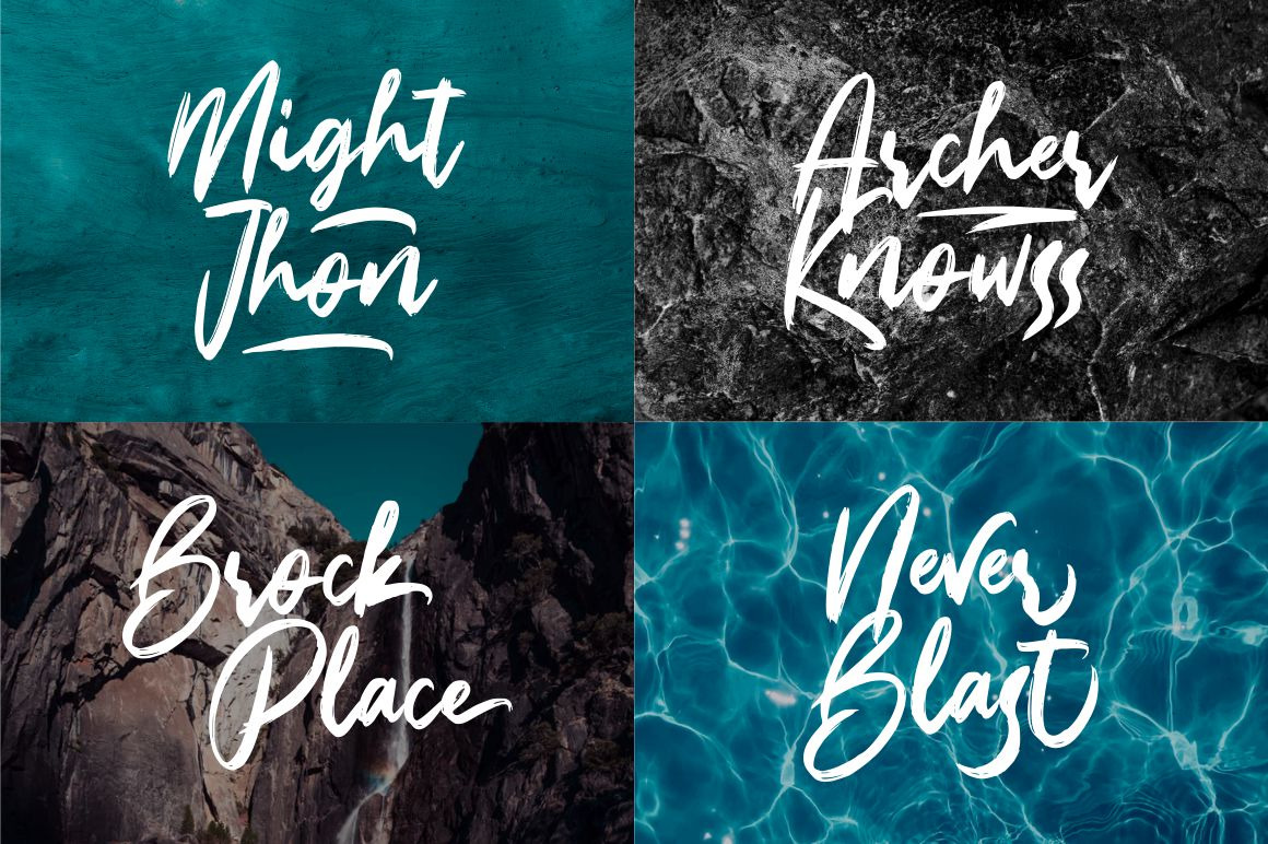 Bassheads - Handbrush Font Bassheads - Handbrush Font