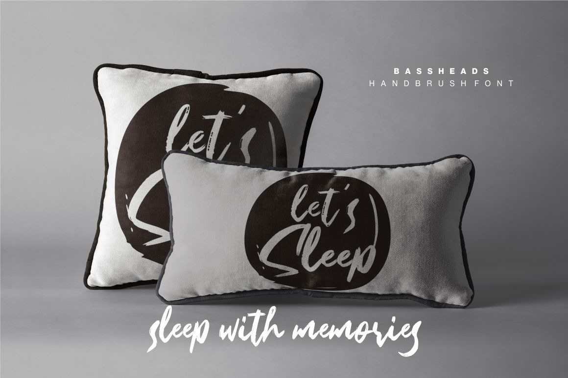 Bassheads - Handbrush Font Bassheads - Handbrush Font